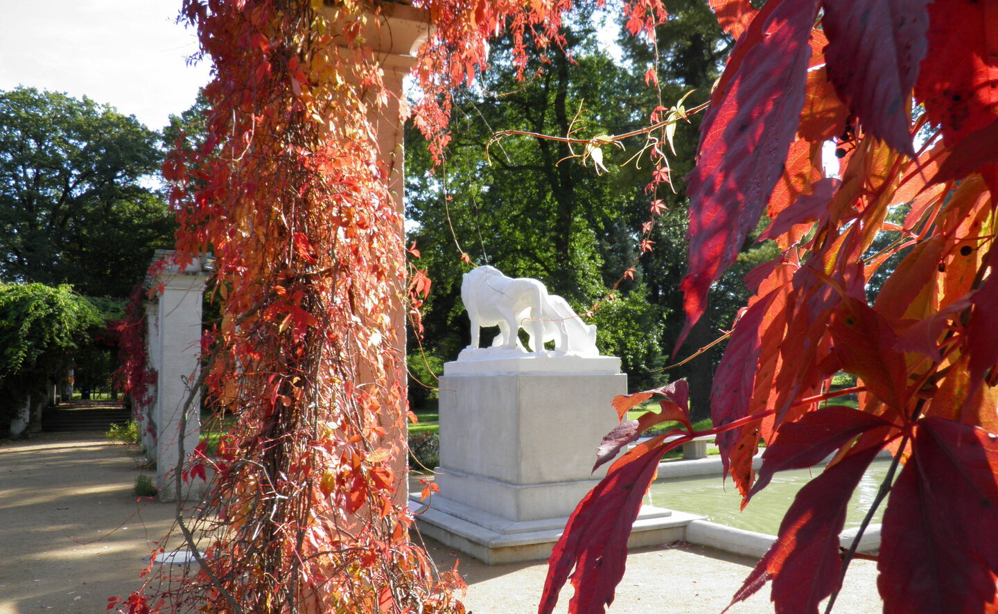 Brunnenanlage &bdquo;Durstige L&ouml;wen&ldquo;, Foto: Annette Schild