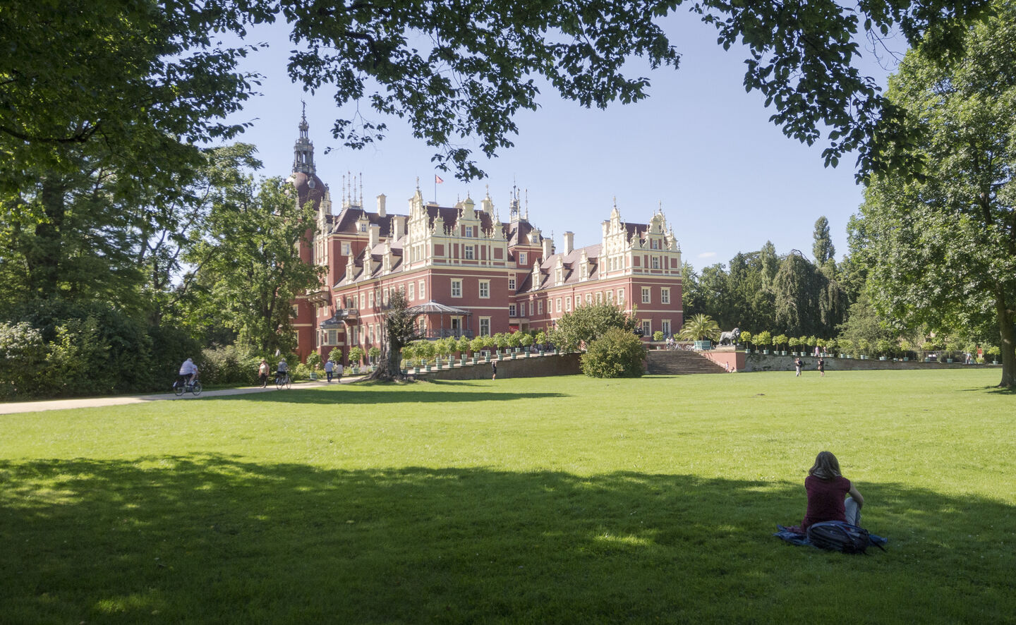 Muskauer Schloss, Foto: Holger Rothamel