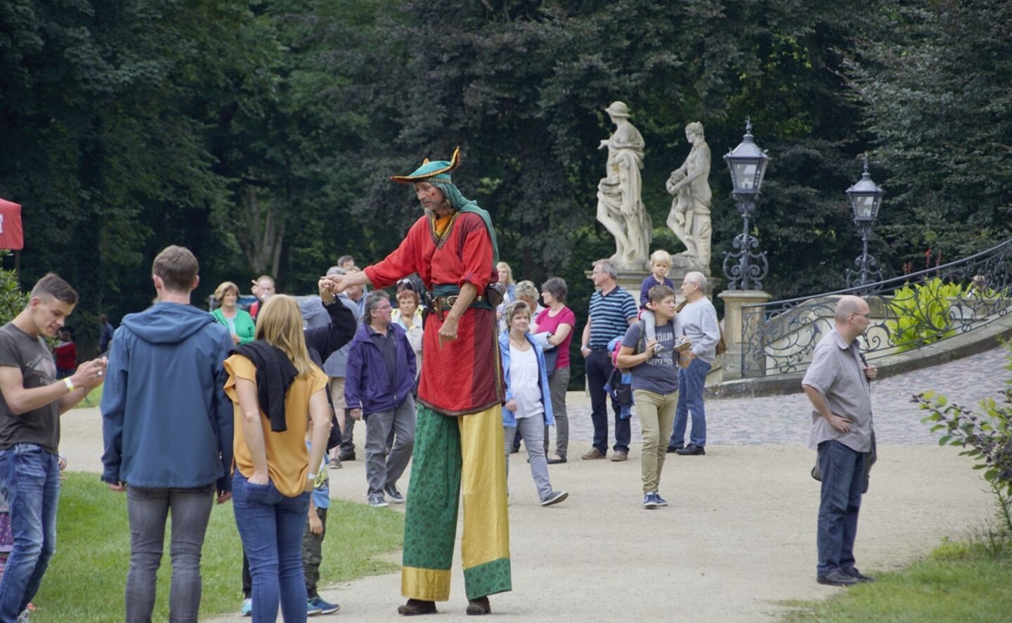 Parksommetr&auml;ume, Foto: B. Aehnelt